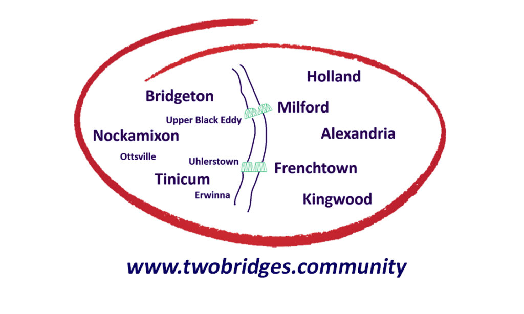 Two Bridges community map.